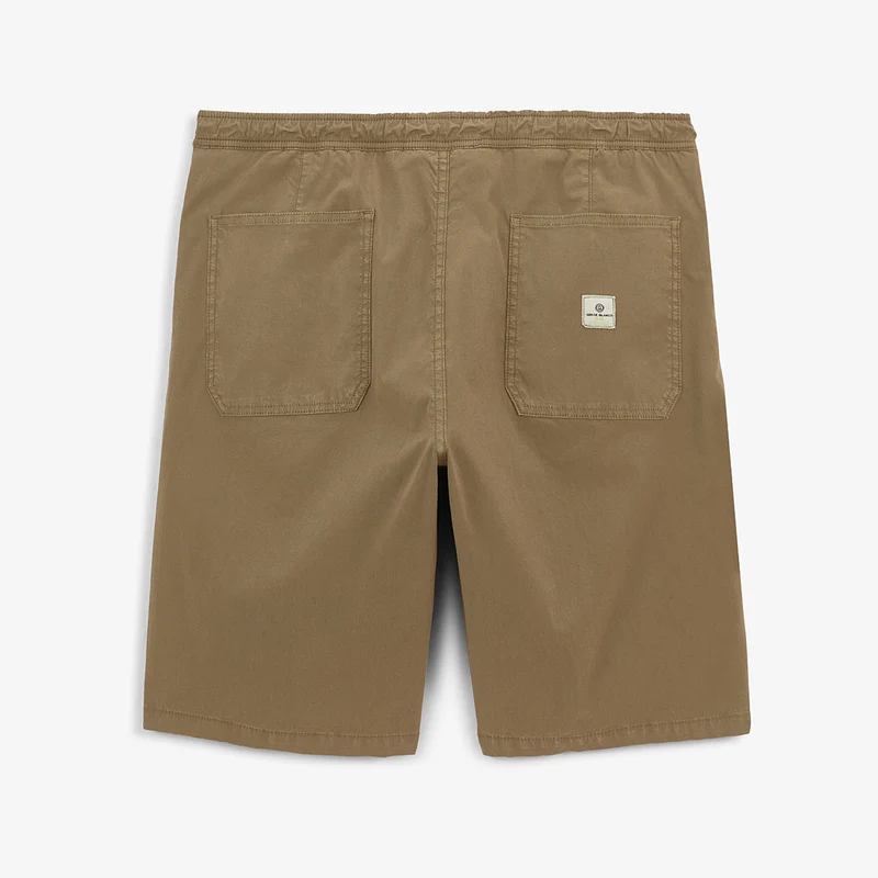 Bermuda 743 taille élastiquée beige