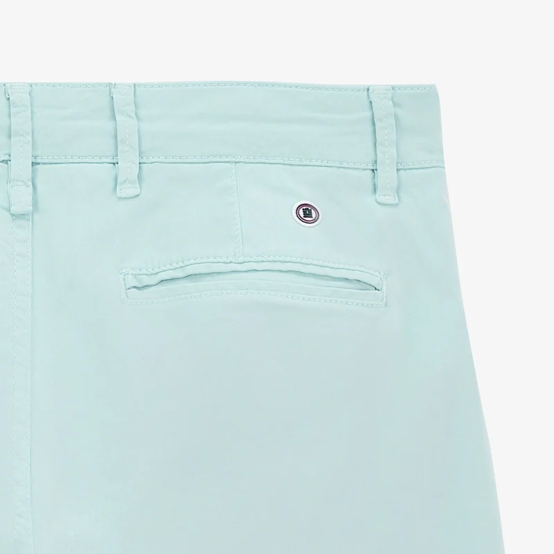 Bermuda 200 coupe confort en coton bleu ciel