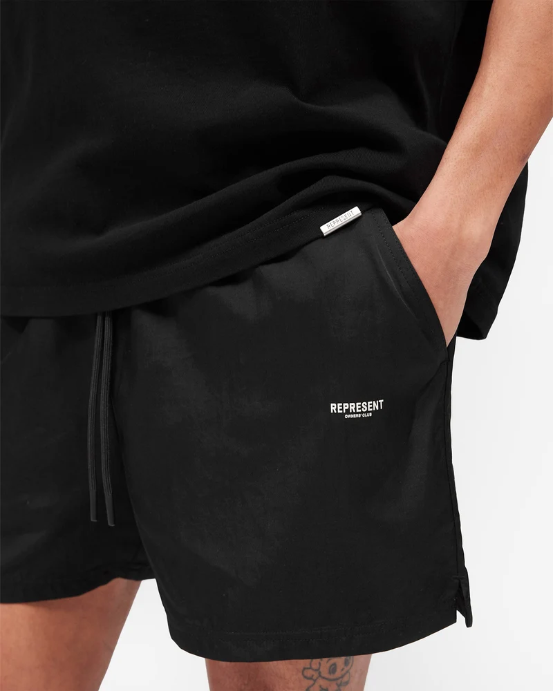 Micro Owners Club Swim Shorts - Black