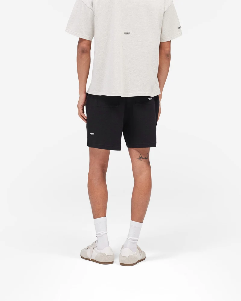 Micro Owners Club Mesh Shorts - Black