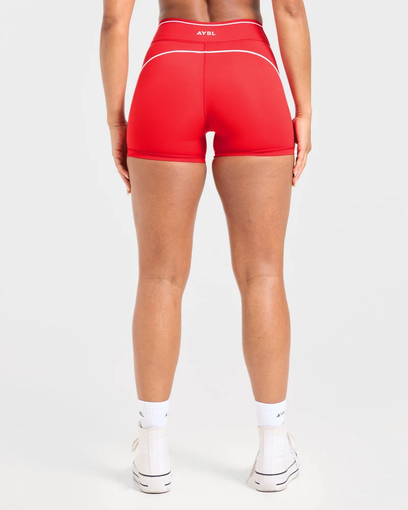 Form Shorts - Rouge