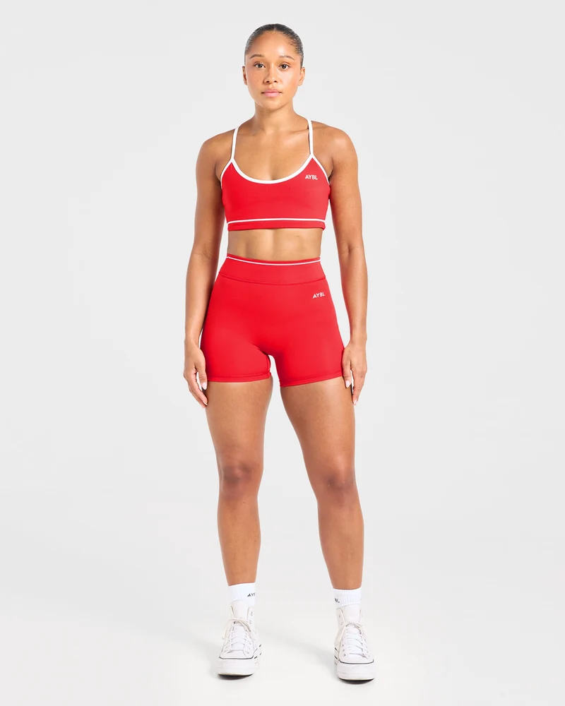 Form Shorts - Rouge