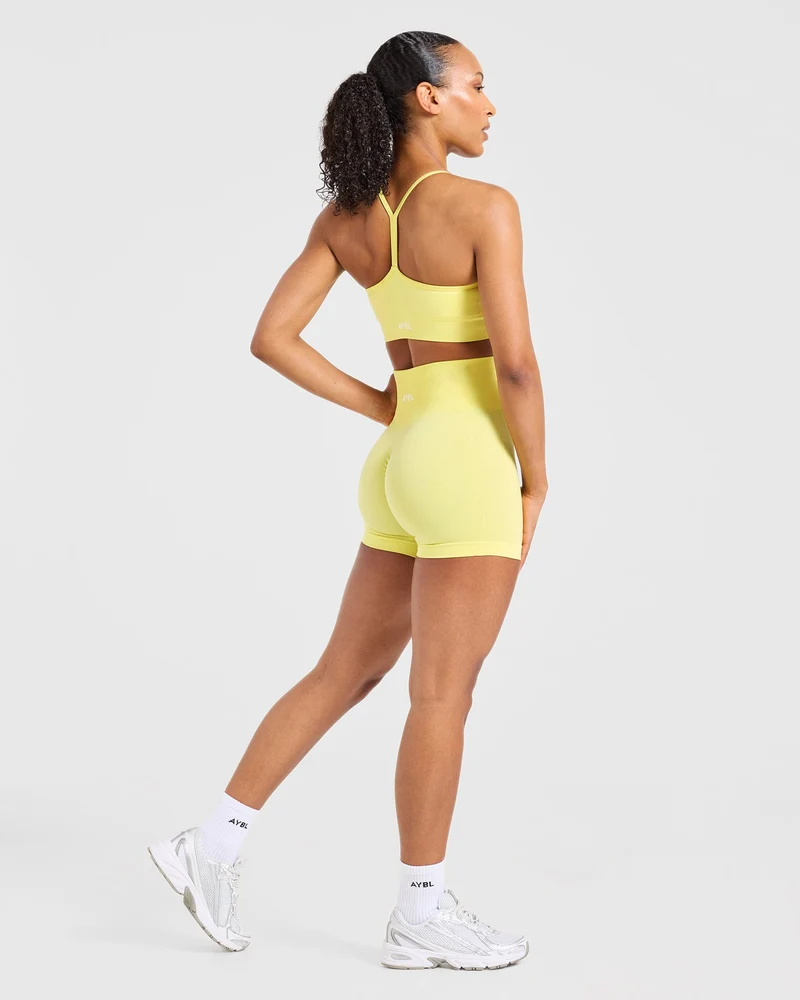 Empower Seamless Shorts - Lemon