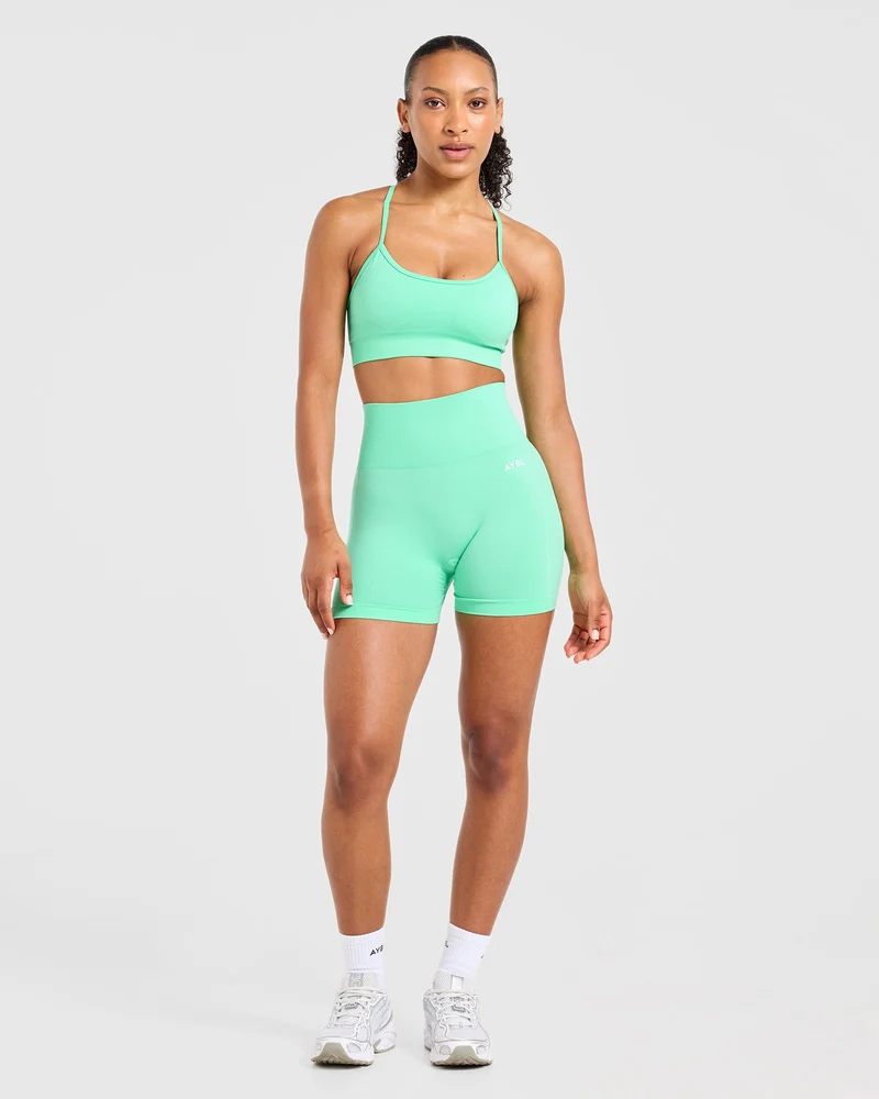 Empower Seamless Shorts - Spring Vert
