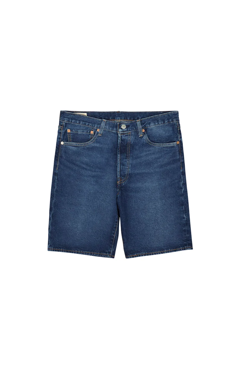 Short Levi's 501 Ourlet Bleu Yeux Cassés