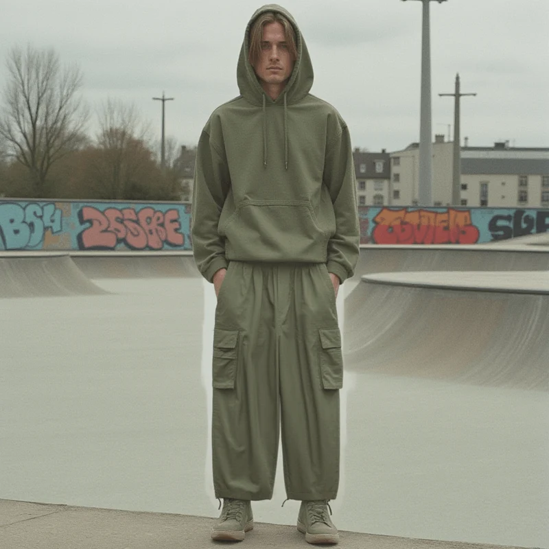 Pantalon Cargo Parachute