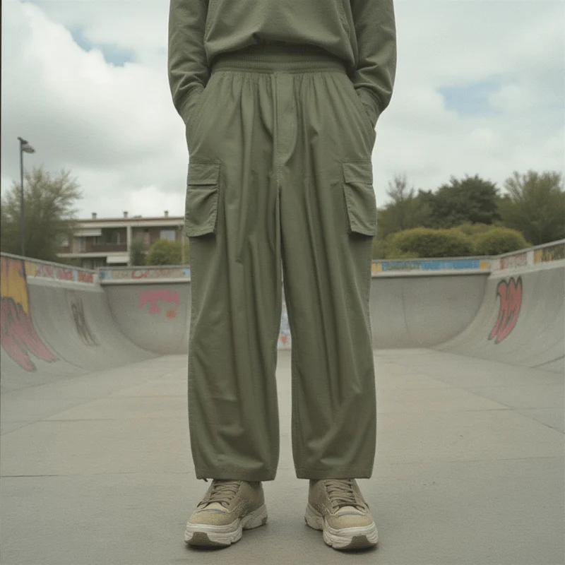 Pantalon Cargo Parachute
