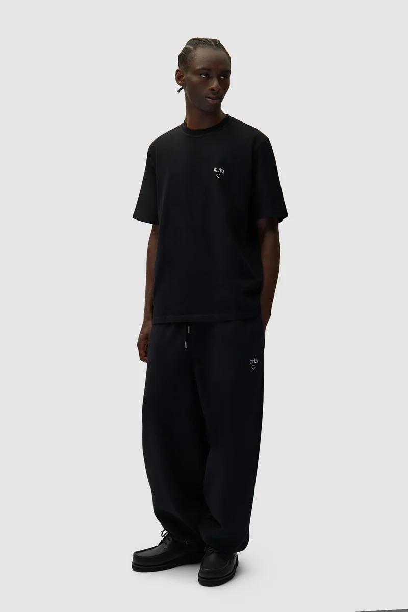 Arte - T-shirt cœur - Noir
