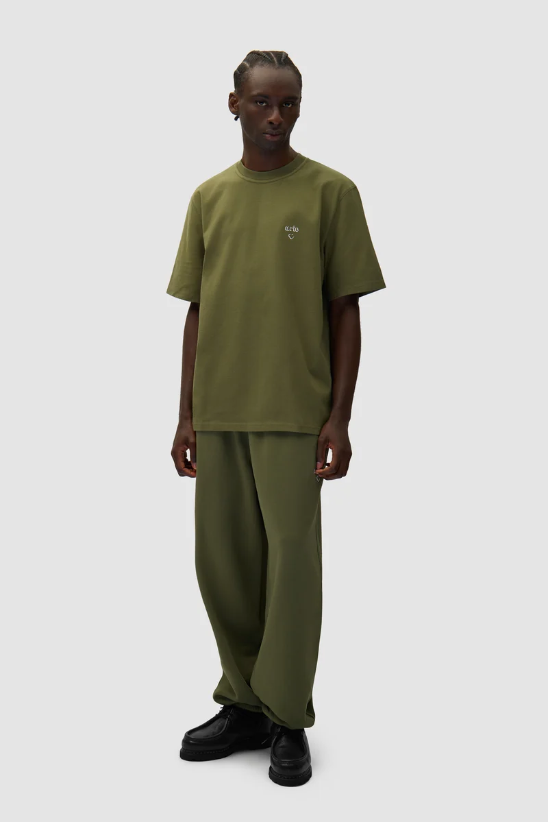 Arte - T-shirt cœur - Vert