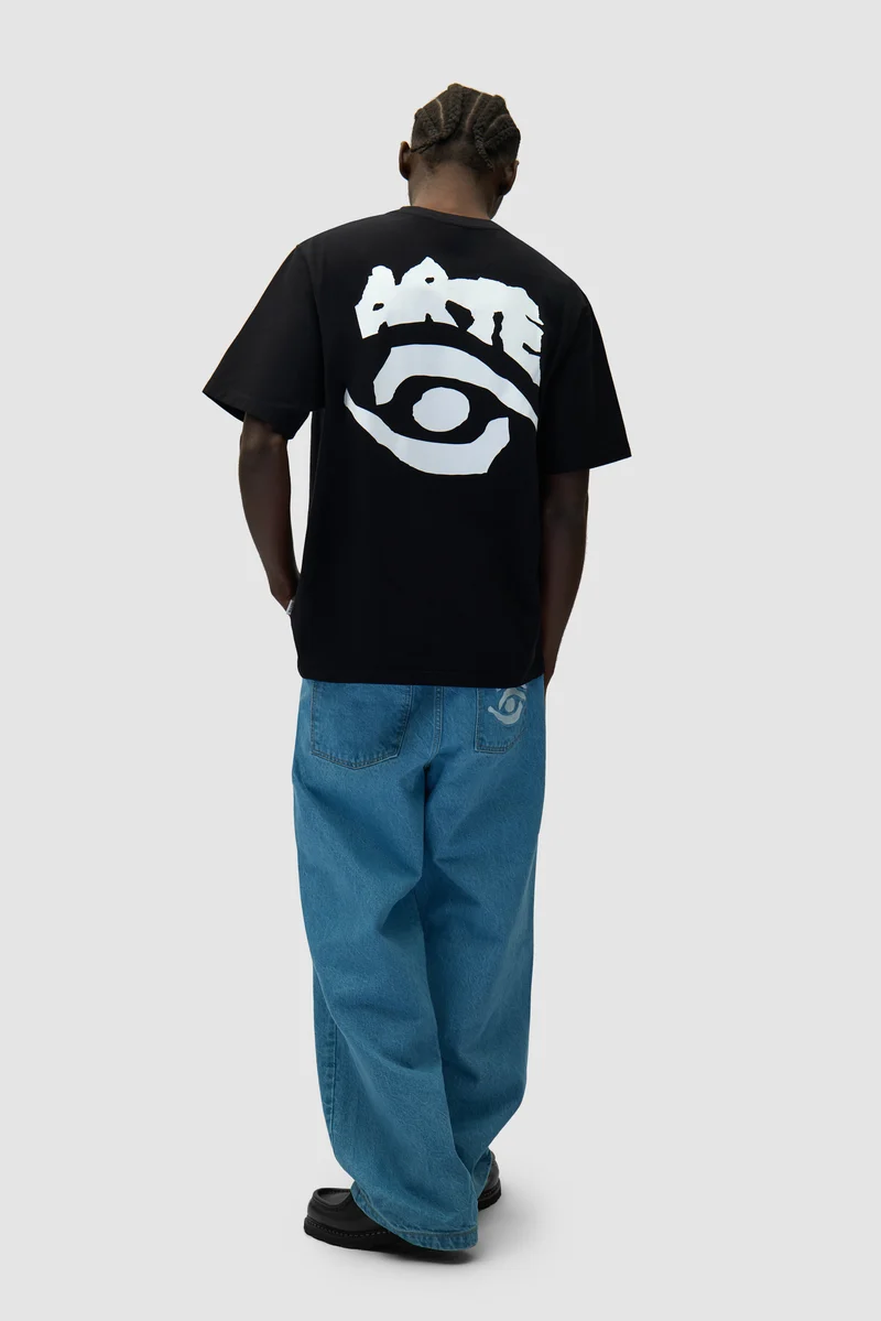 T-shirt imprimé œil - Noir