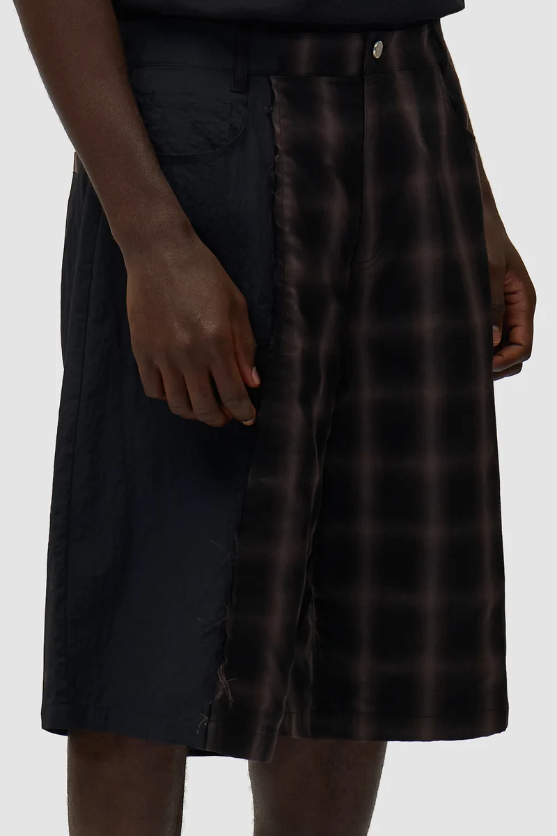 Short à carreaux - Plaid