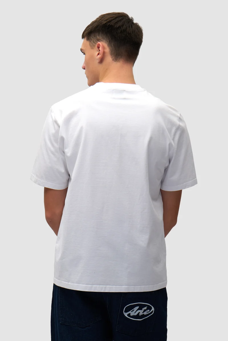 T-shirt avec logo en forme de cœur - blanc
