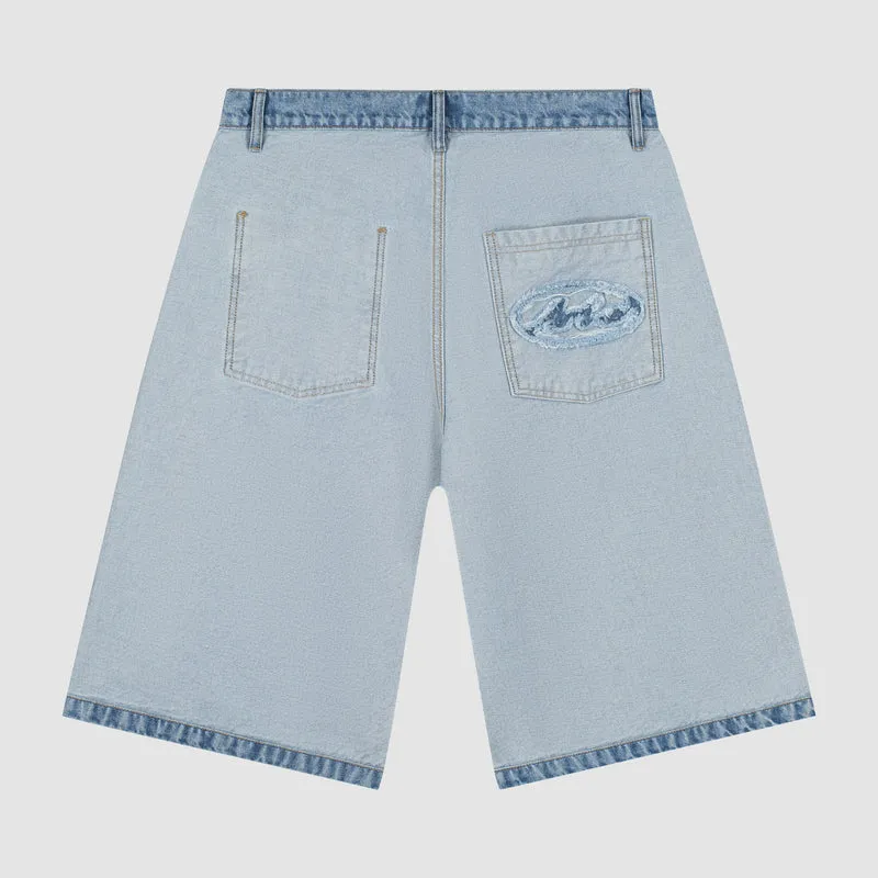 Short en jean Inside/Out - Denim Bleach
