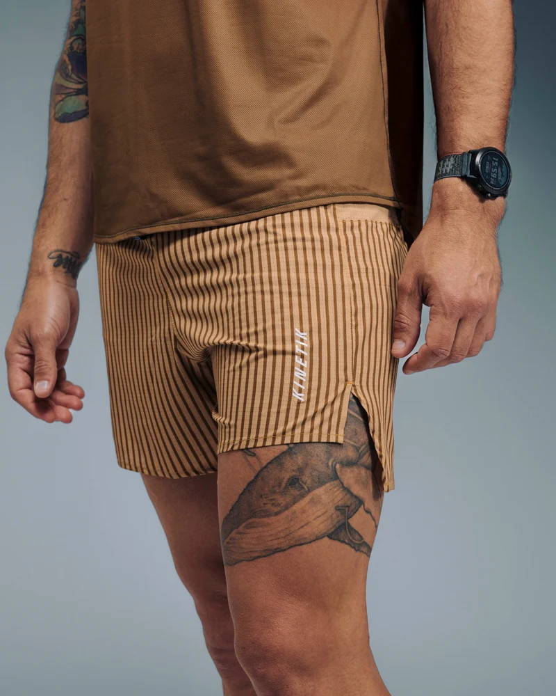 AEROK 6 MEN COLOR STRIPE METALLIC BRONZE