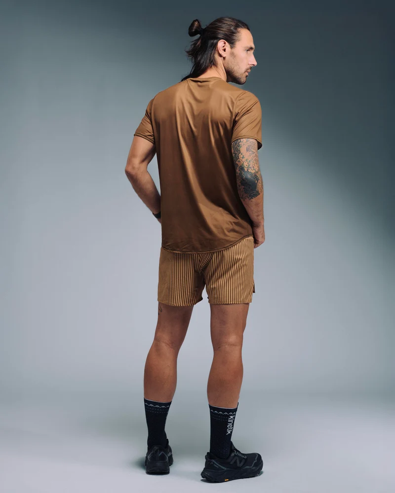 AEROK 6 MEN COLOR STRIPE METALLIC BRONZE
