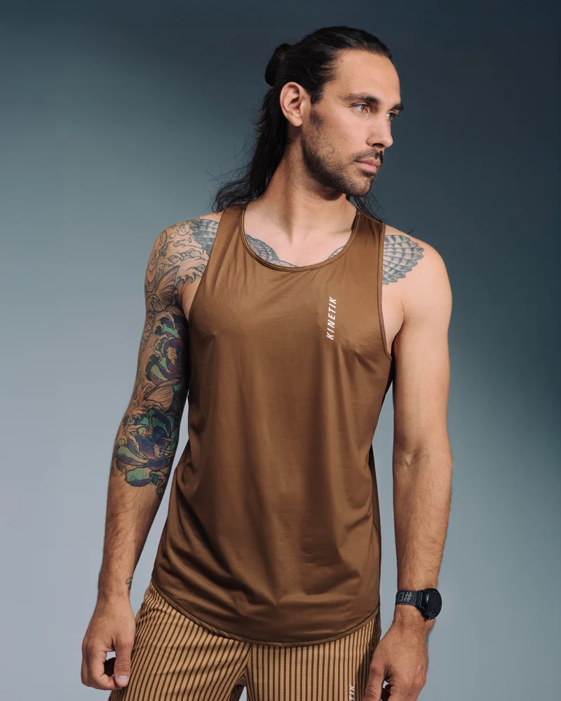 AEROK 6 MEN COLOR STRIPE METALLIC BRONZE