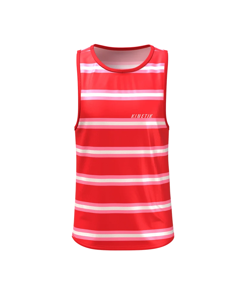 MAVRIK SL WOMEN RED CREAM STRIPE