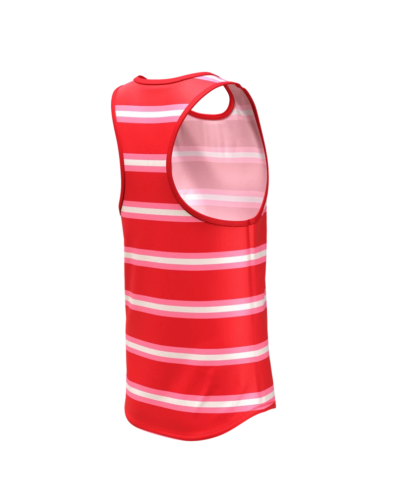MAVRIK SL WOMEN RED CREAM STRIPE