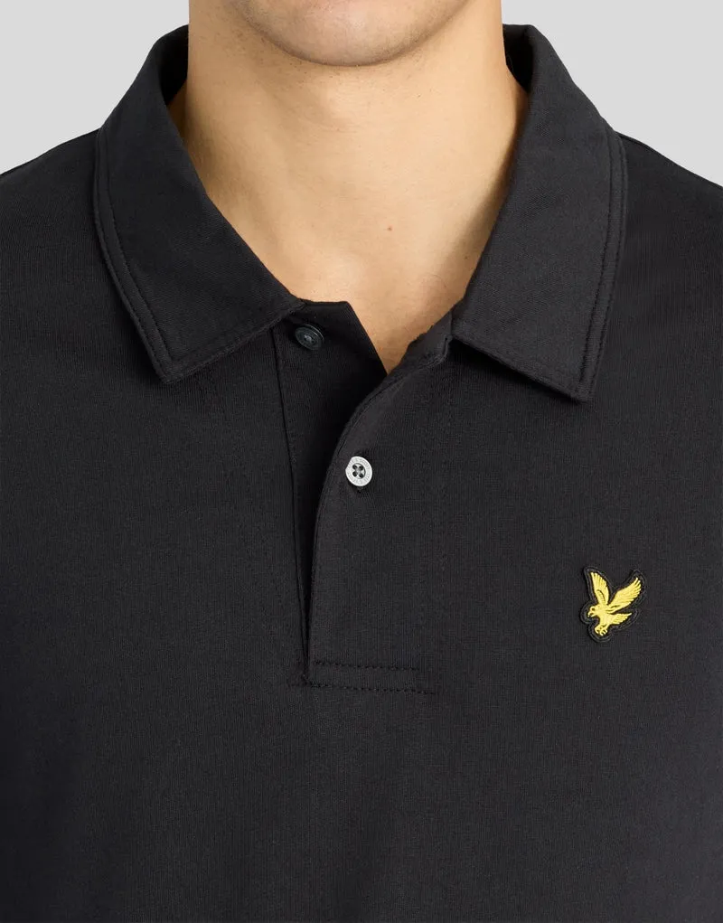 Relaxed Cotton Jersey Polo Shirt