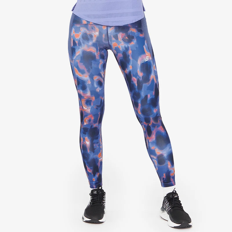 Legging New Balance Femme Printed Impact Run