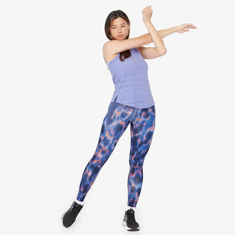 Legging New Balance Femme Printed Impact Run