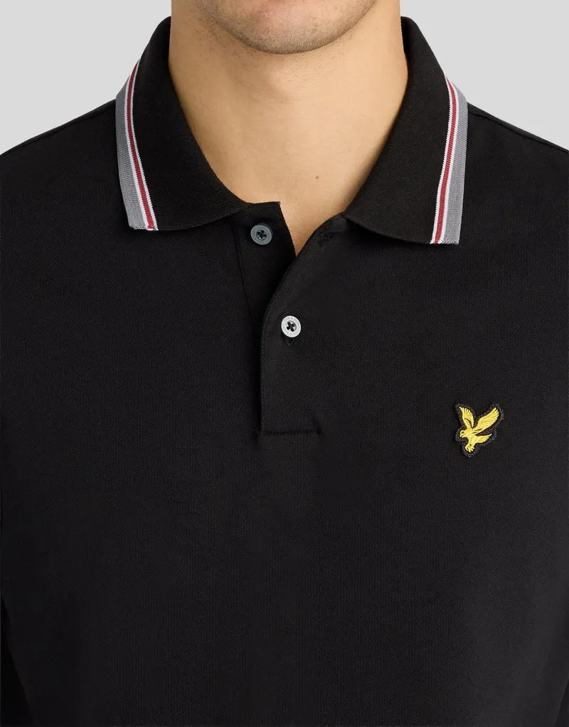 Tipped Track Polo Shirt