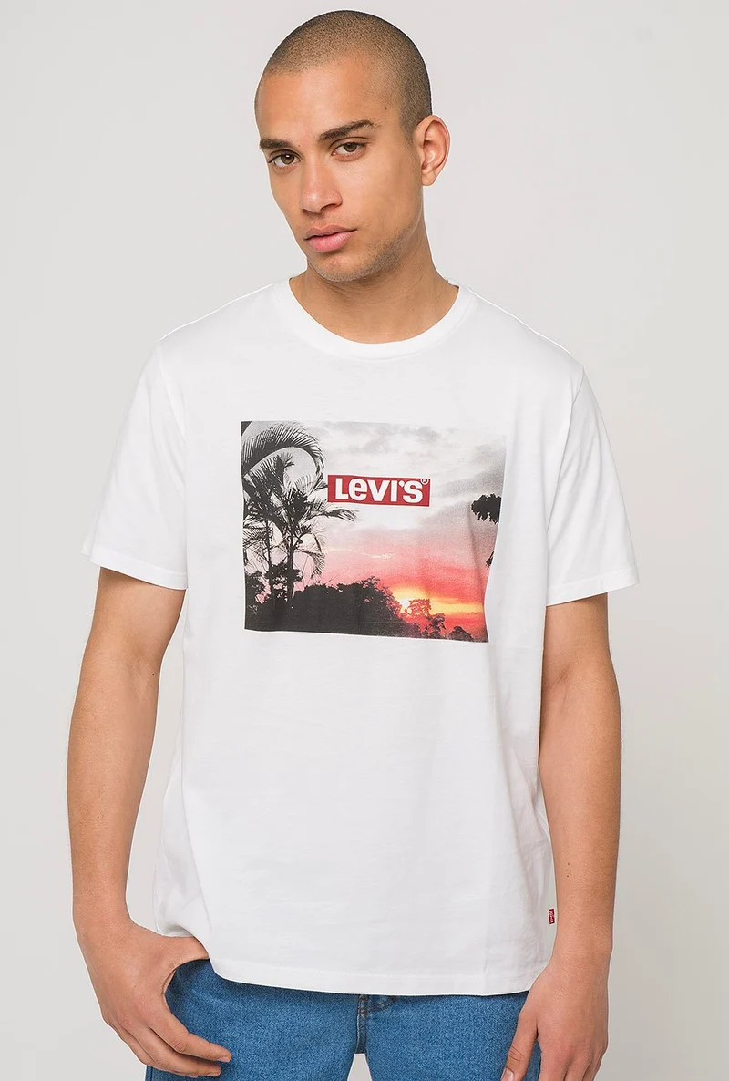 Levi's Graphic Tee Set Blanc