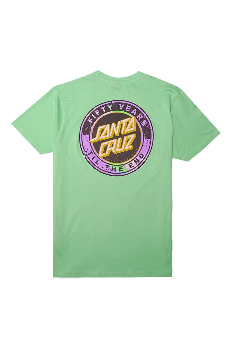 Tee-shirt Santa Cruz 50TH TTE Dot Apple Mint