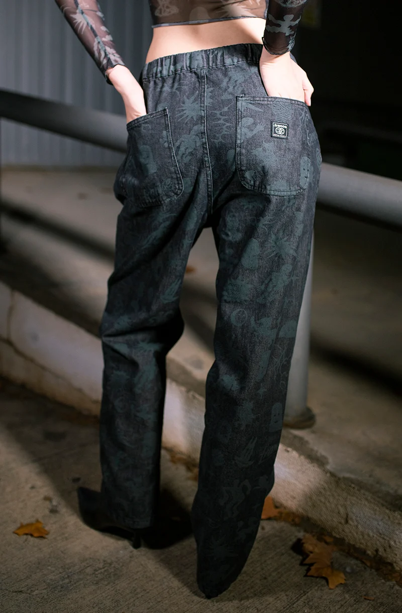 Pantalon Belt Trance Black