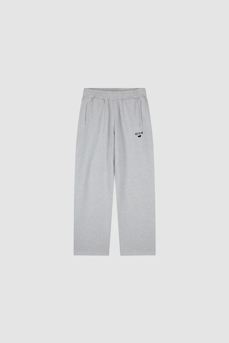 Pantalon de survêtement avec logo cœur - Gris