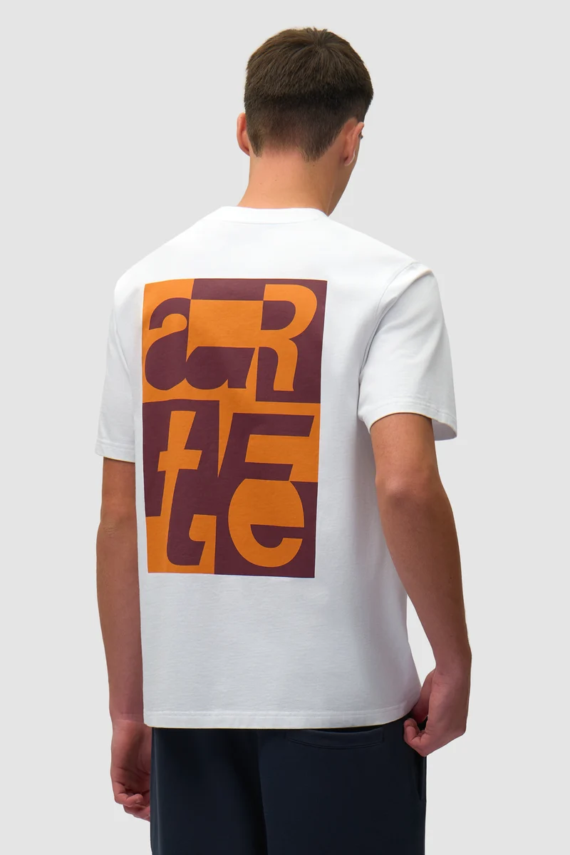T-shirt graphique dos - Blanc