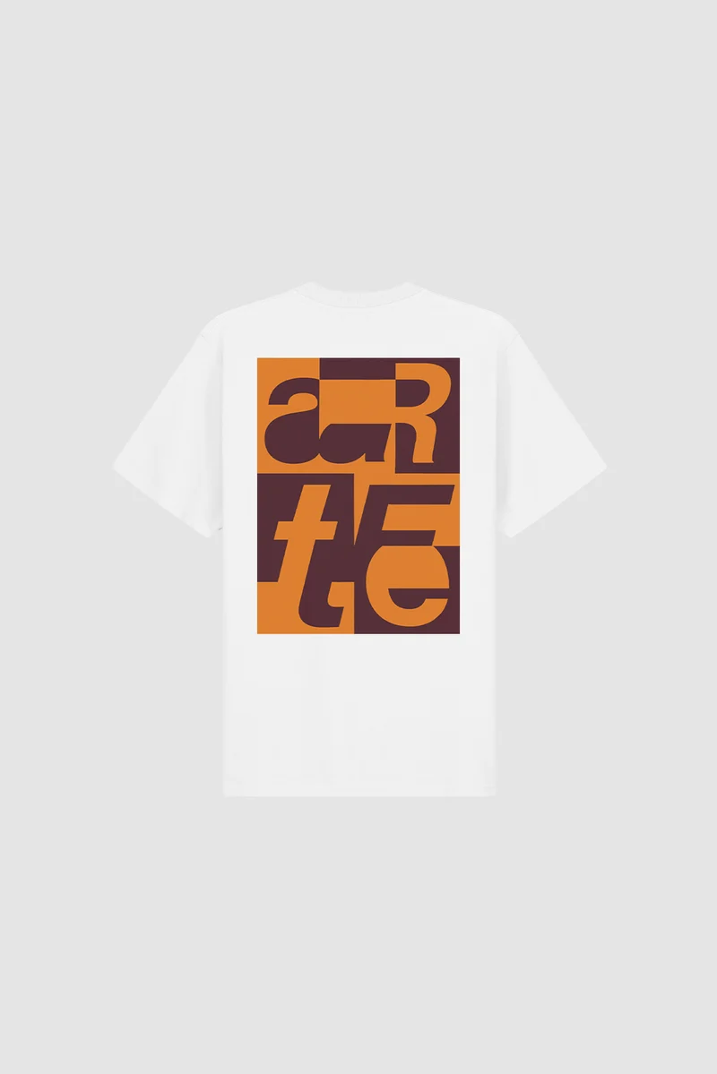 T-shirt graphique dos - Blanc