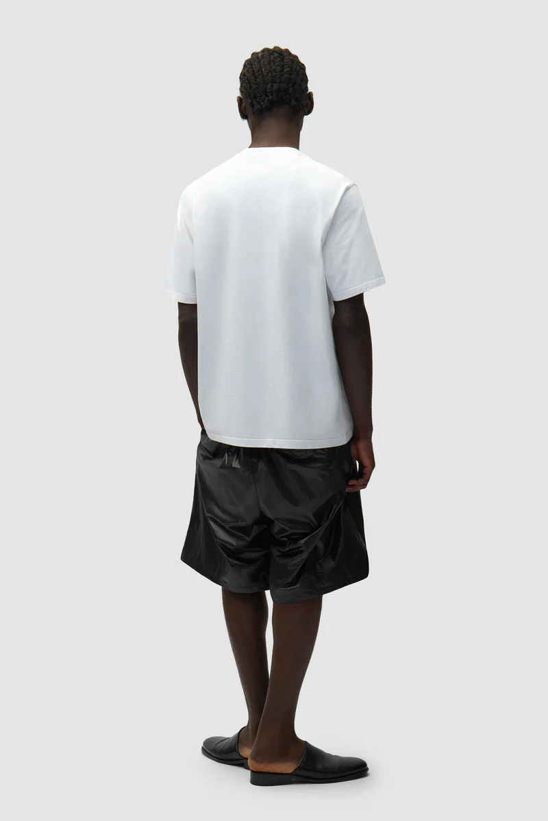 Short à grand logo - Noir