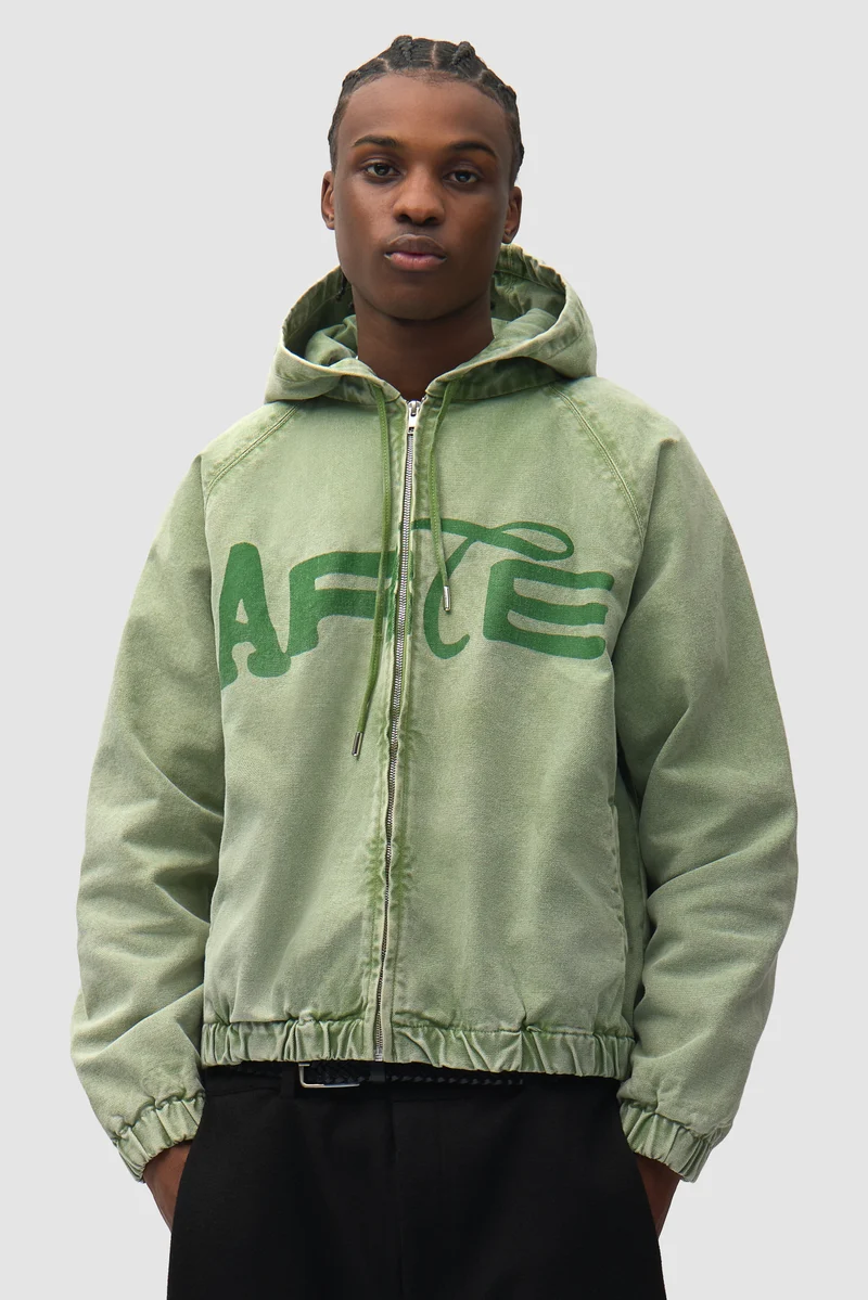 Veste à capuche Polyform Canvas - Verte