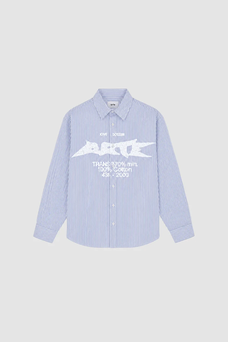 Chemise « Composition Gallery » - Bleu