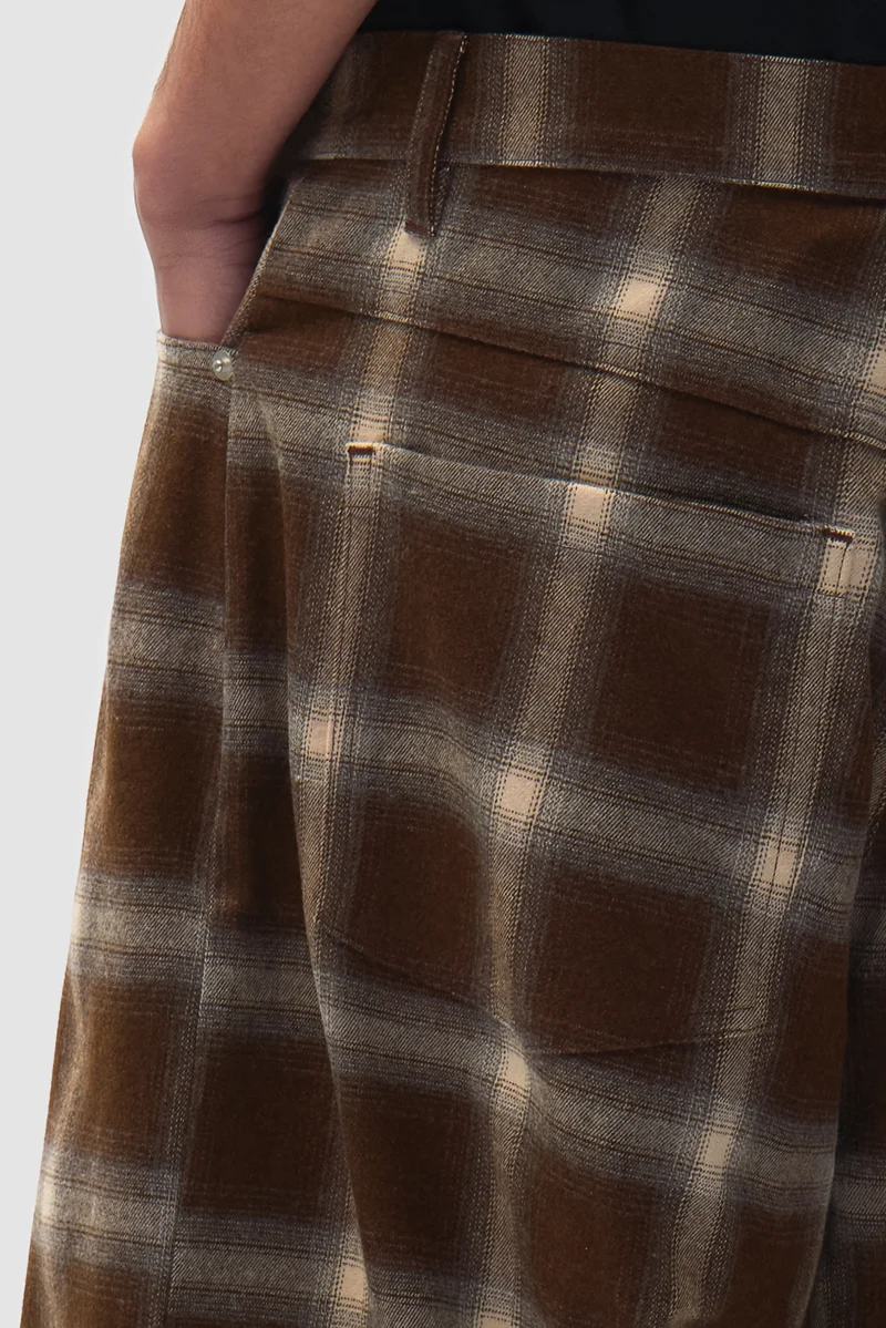 Short Plaid Ease - Carreaux
