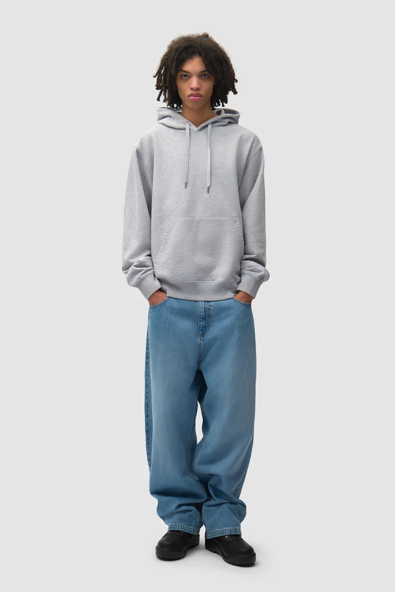 Sweat à capuche « Pink Serial » - Gris