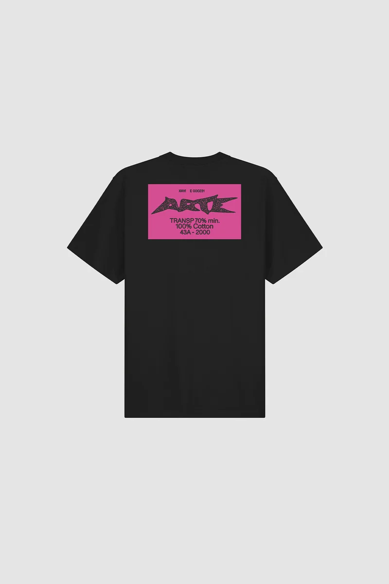 T-shirt « Composition » - Noir