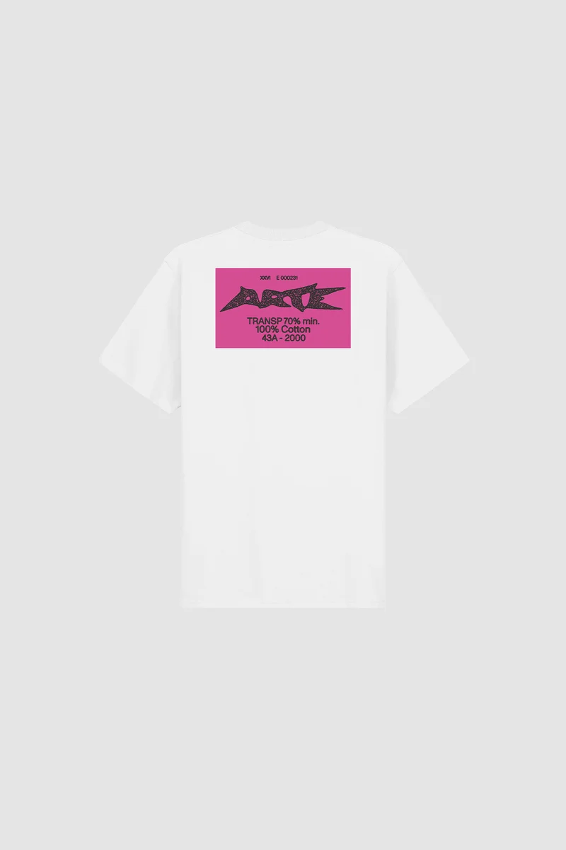 T-shirt « Composition » - Blanc