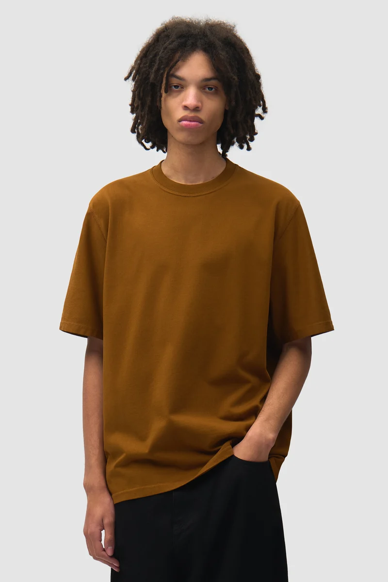T-shirt « Tricolor Serial » - Marron