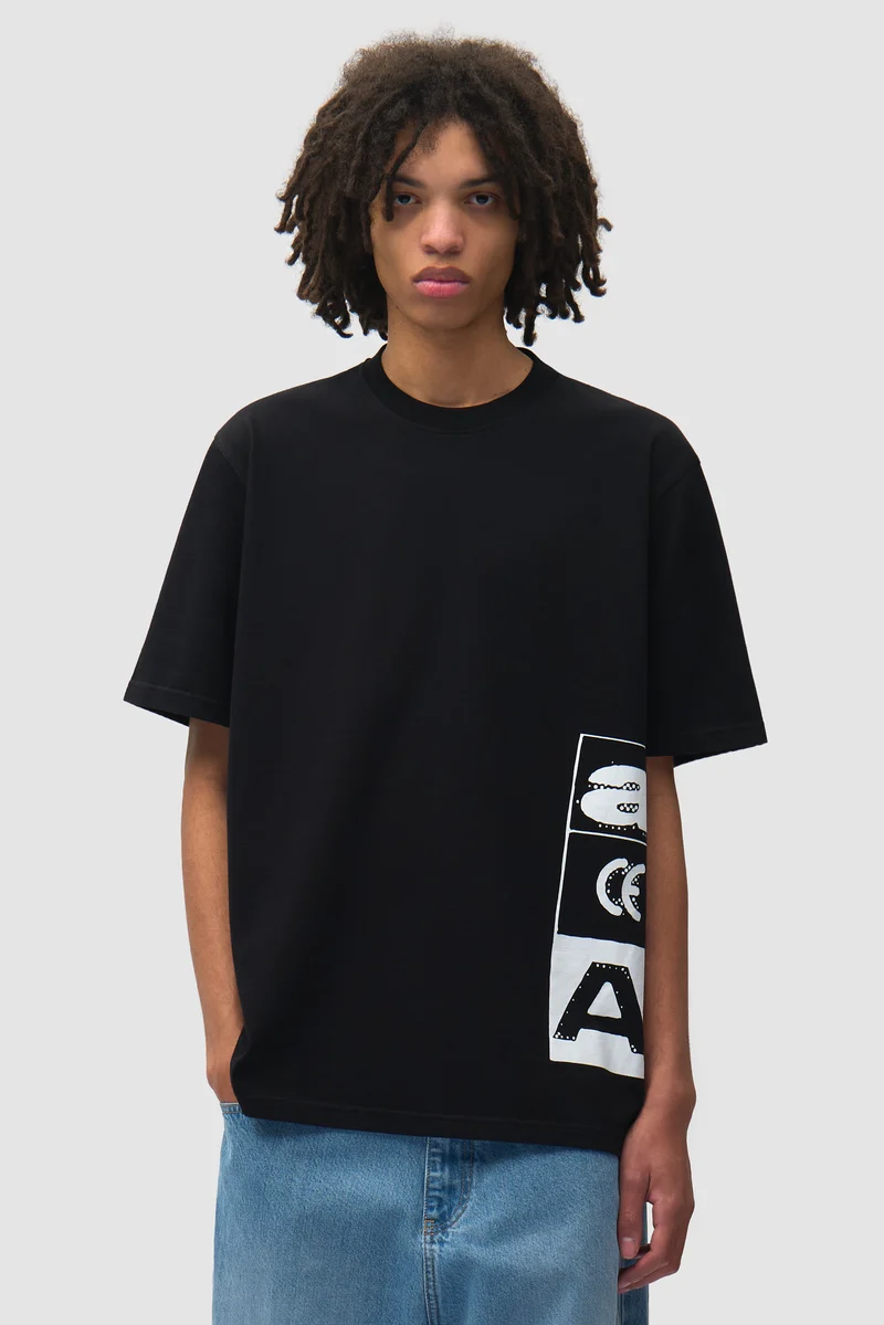 T-shirt « Side Serial » - Noir