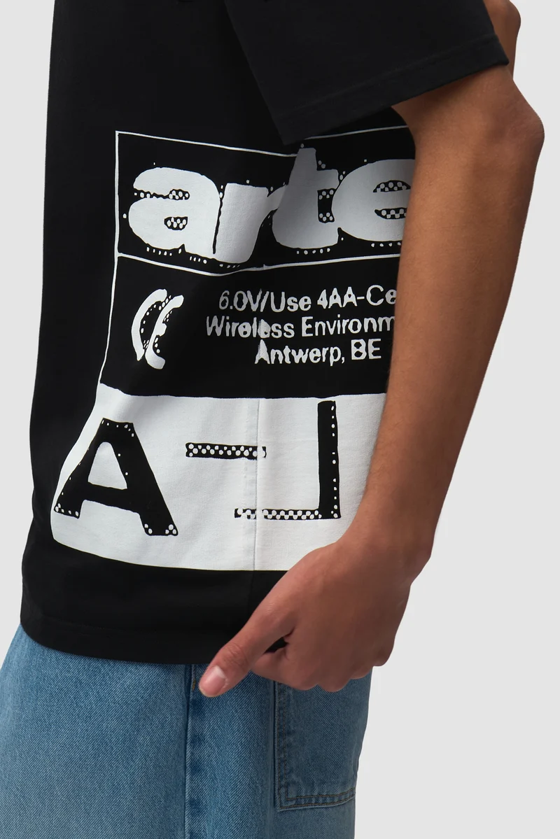 T-shirt « Side Serial » - Noir