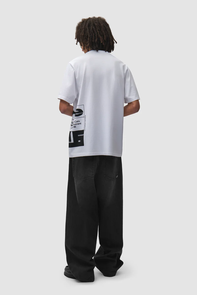 T-shirt « Side Serial » - Blanc