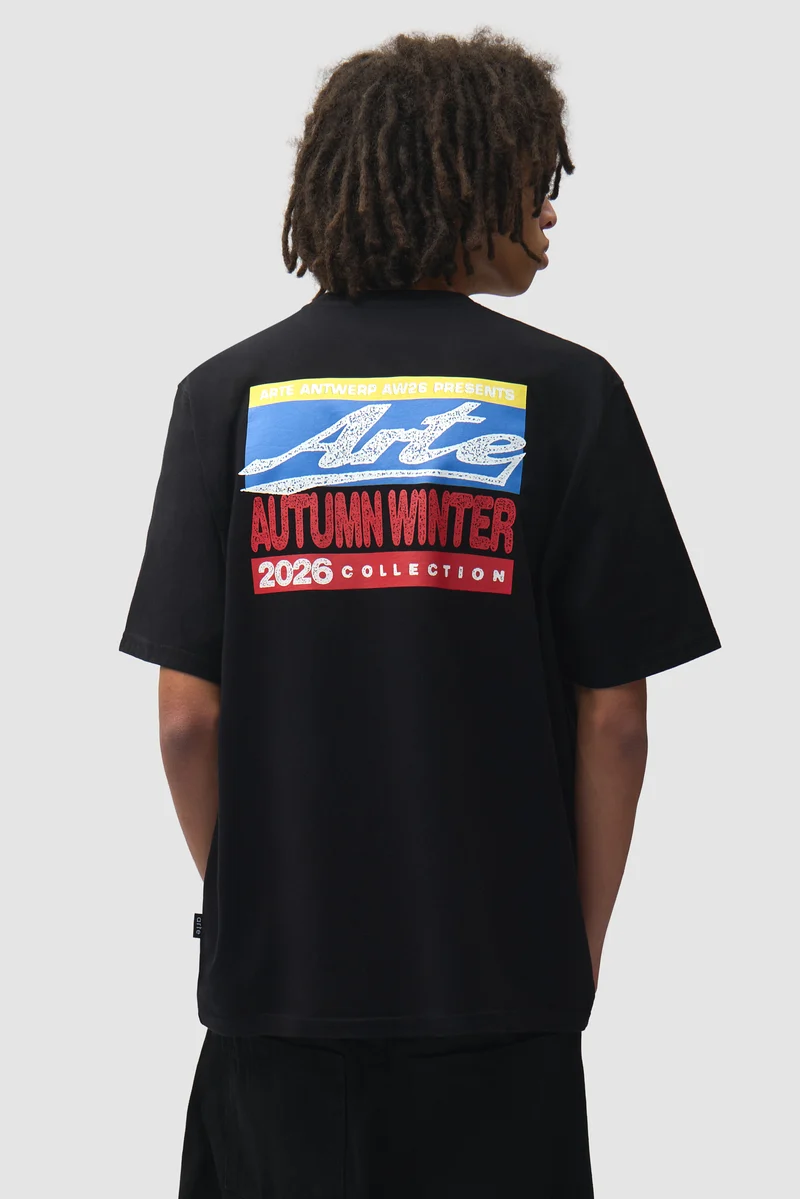 T-shirt Mural - Noir