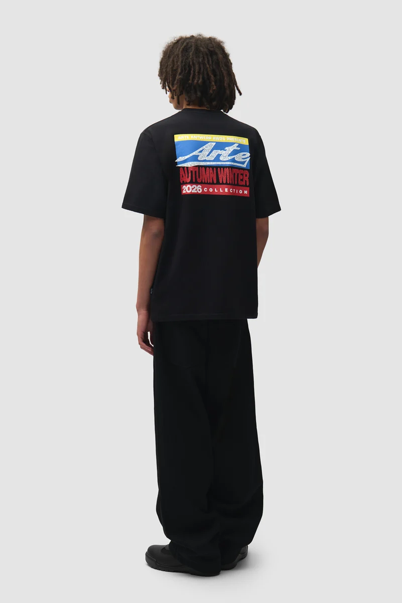 T-shirt Mural - Noir