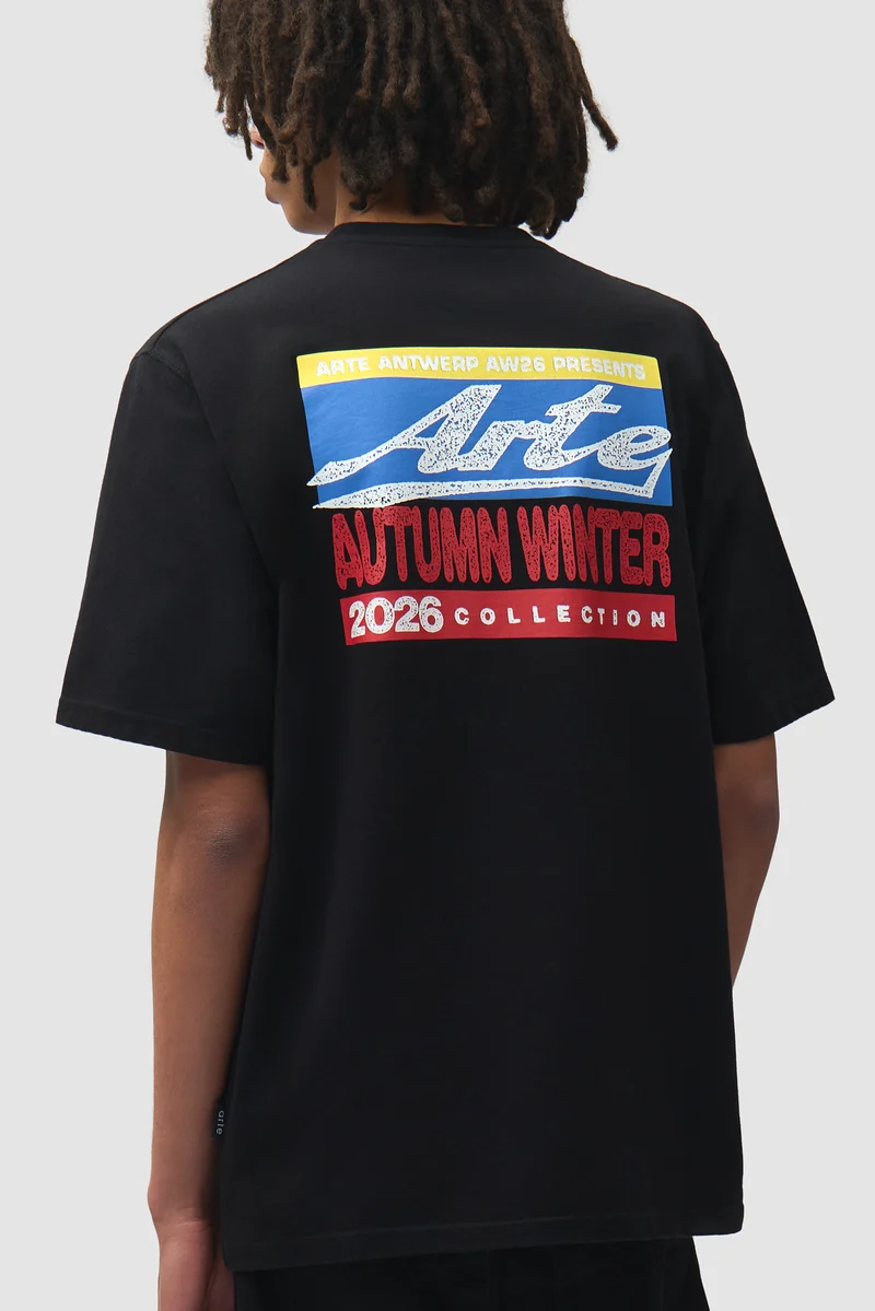 T-shirt Mural - Noir