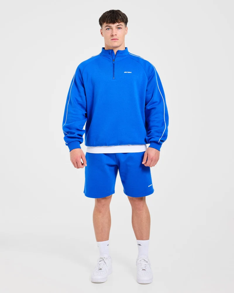 Restore Oversized Shorts - Cobalt