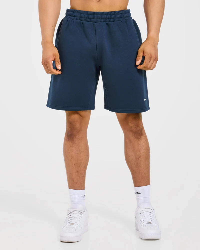 Restore Oversized Shorts - Navy Blue