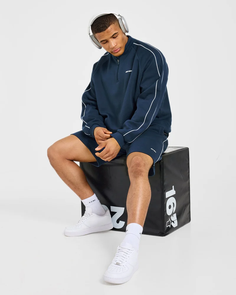 Restore Oversized Shorts - Navy Blue