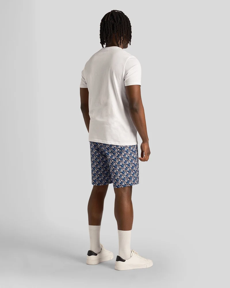 Floral Print Resort Shorts